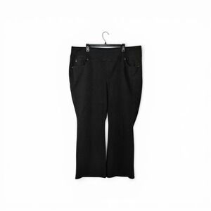 Believe in Your Own Beauty Belle Kim Gravel Straight Leg‎ Pull On Jeans 26WP